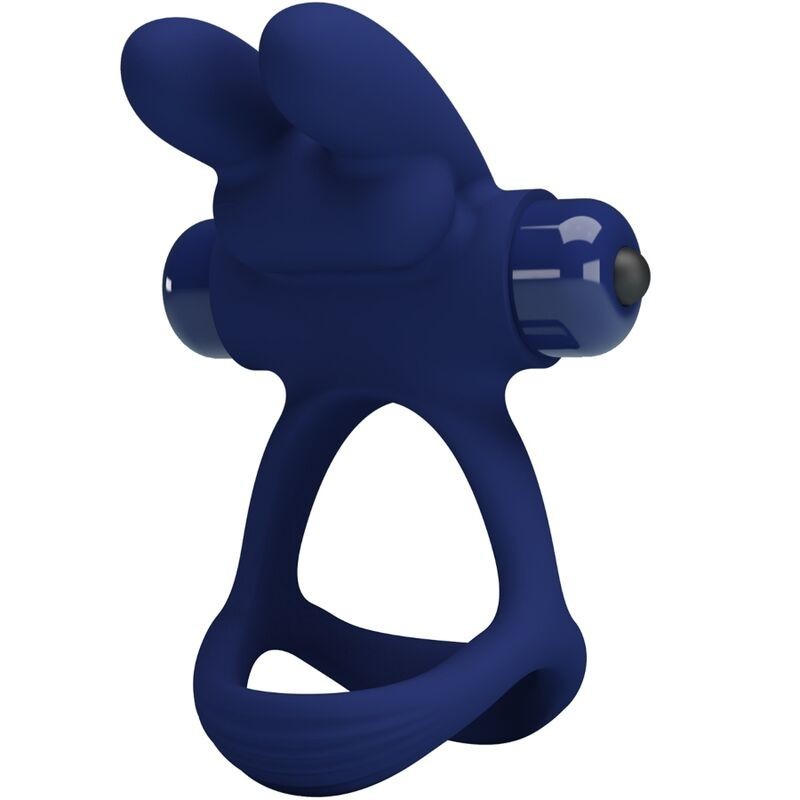 francisco double anneau vibrant lapin bleu francisco double anneau vibrant lapin bleu