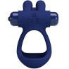 francisco double anneau vibrant lapin bleu