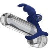 luchito double anneau vibrant lapin bleu