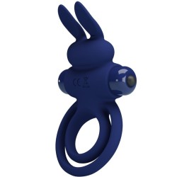darey double anneau vibrant lapin bleu