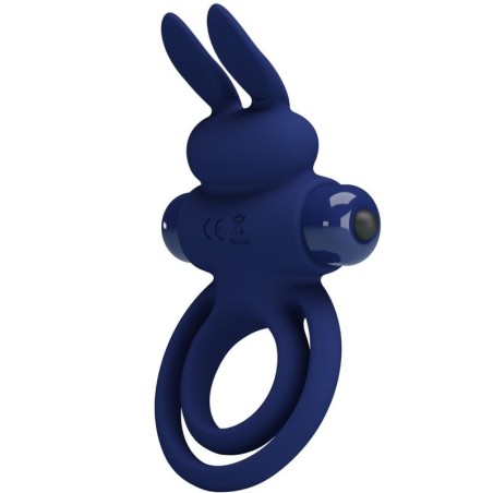 darey double anneau vibrant lapin bleu