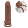 maxx thick double pénétrateur 10 vibrations marron